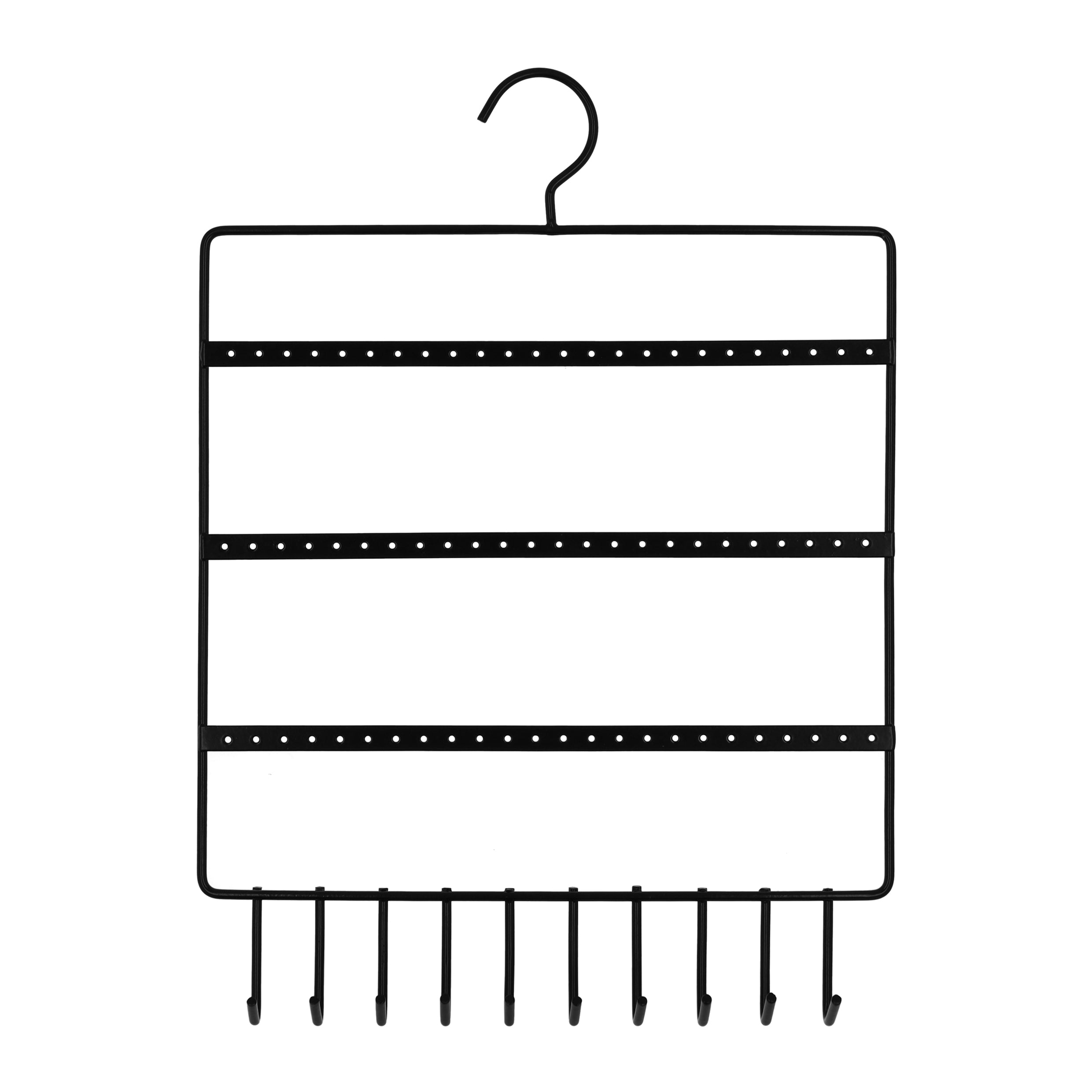 LYVION Oorbellenrekje met hanger - Zwart