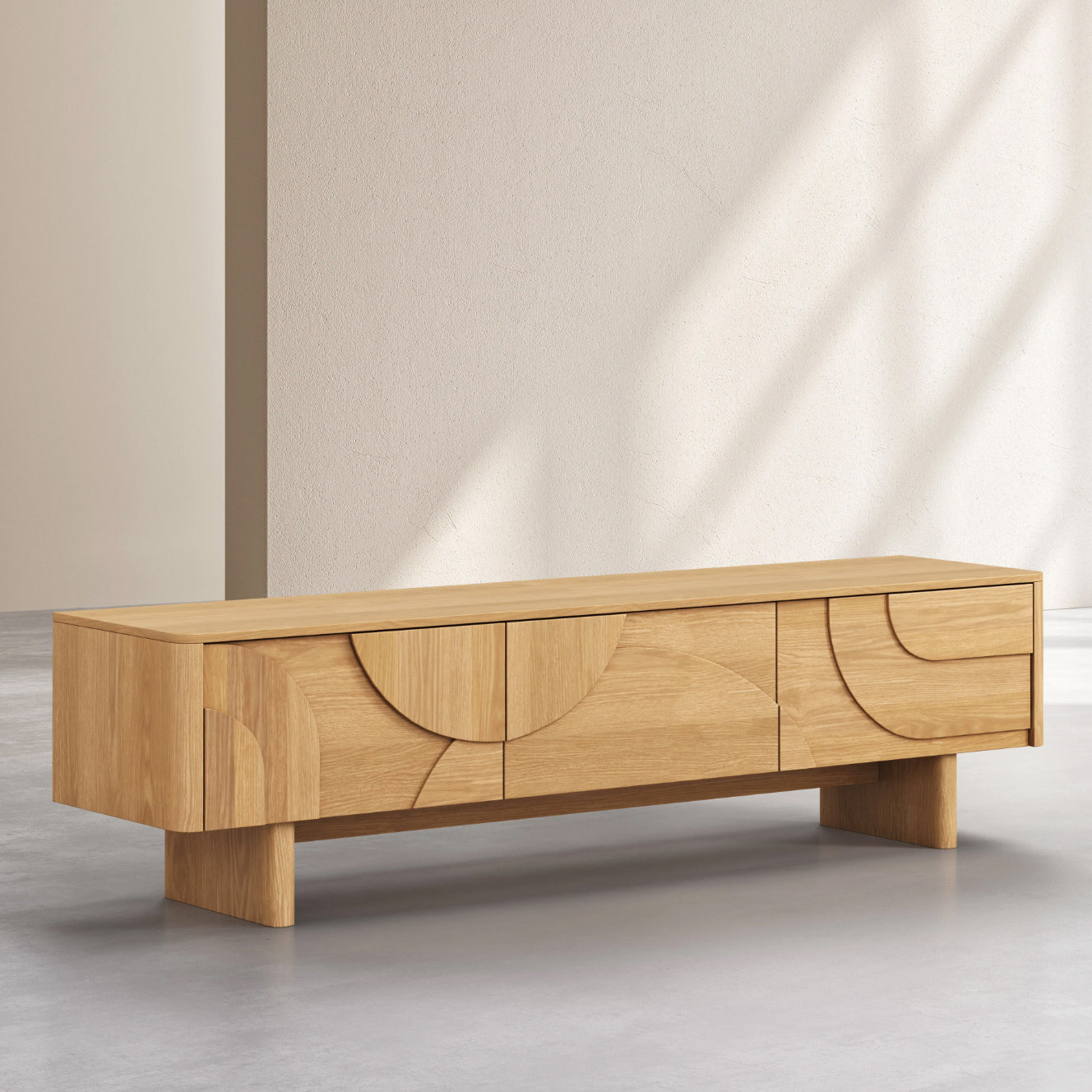 by fonQ Brikk Tv-meubel - Eiken / Naturel