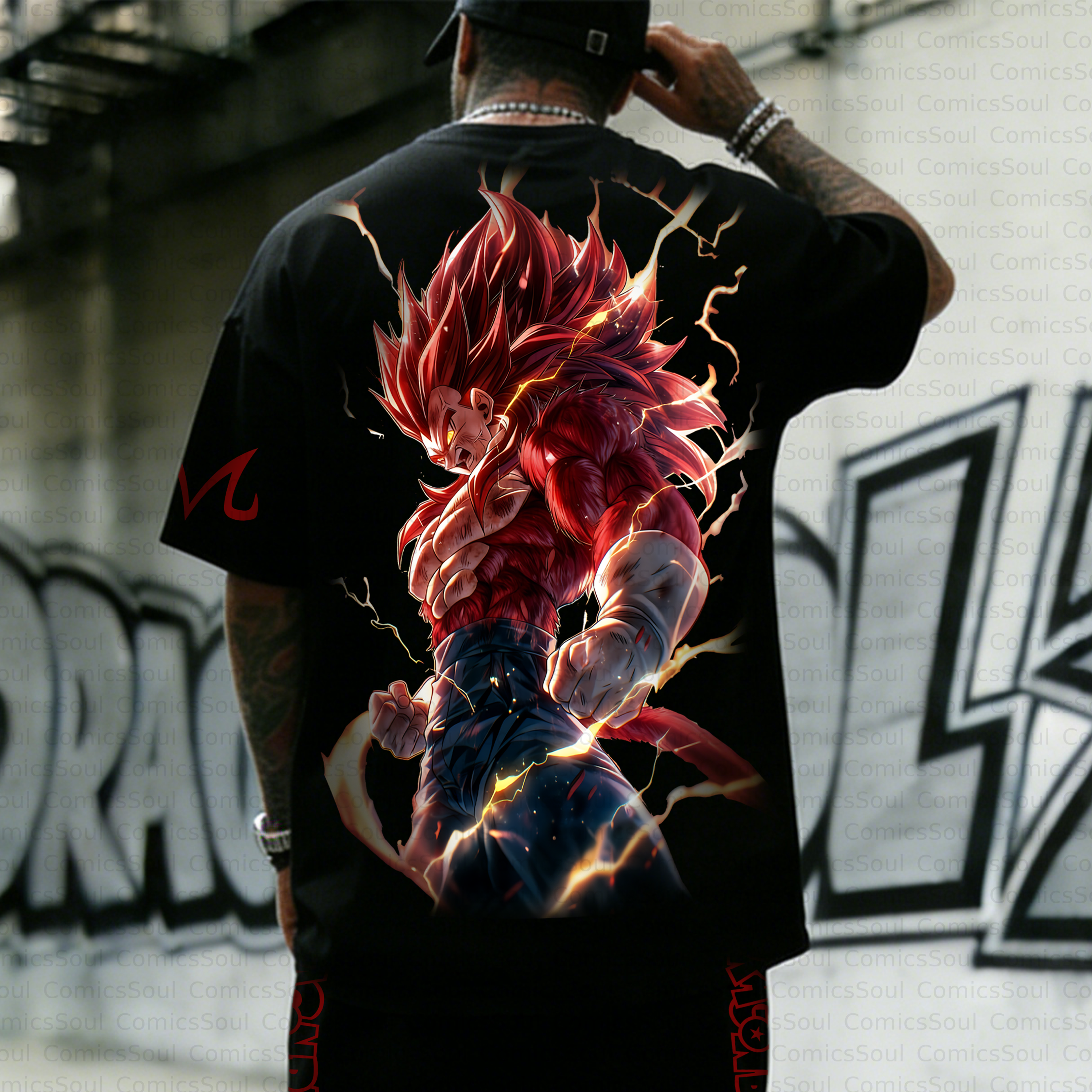 Unisex Anime Inspired Vintage T-Shirt