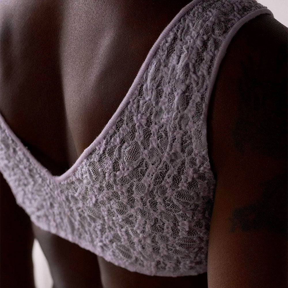 Baserange - Soutien Gorge Crescent - Cylin Purple