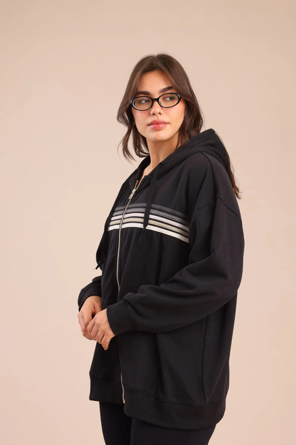 פוטר קרדיגן קפוצ'ון| PLUS SIZE