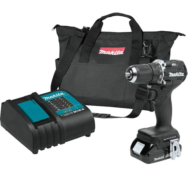 18V LXT Sub - Compact Lithium - Ion Brushless Cordless 1/2 In.variable Speed Driver Drill Kit, 1.5ah