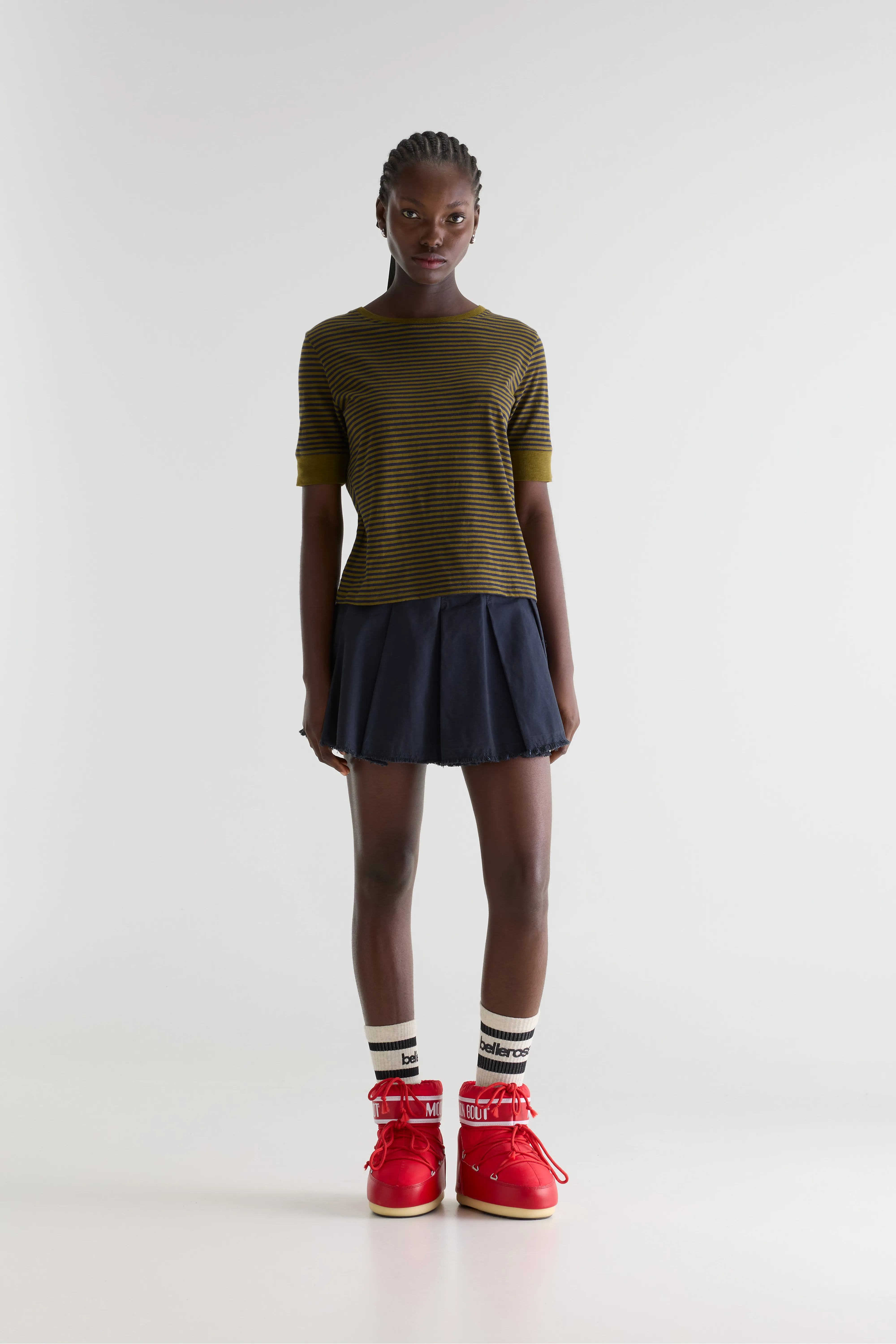 Bellerose Cias slim striped t-shirt (261 / W / STRIPE B)