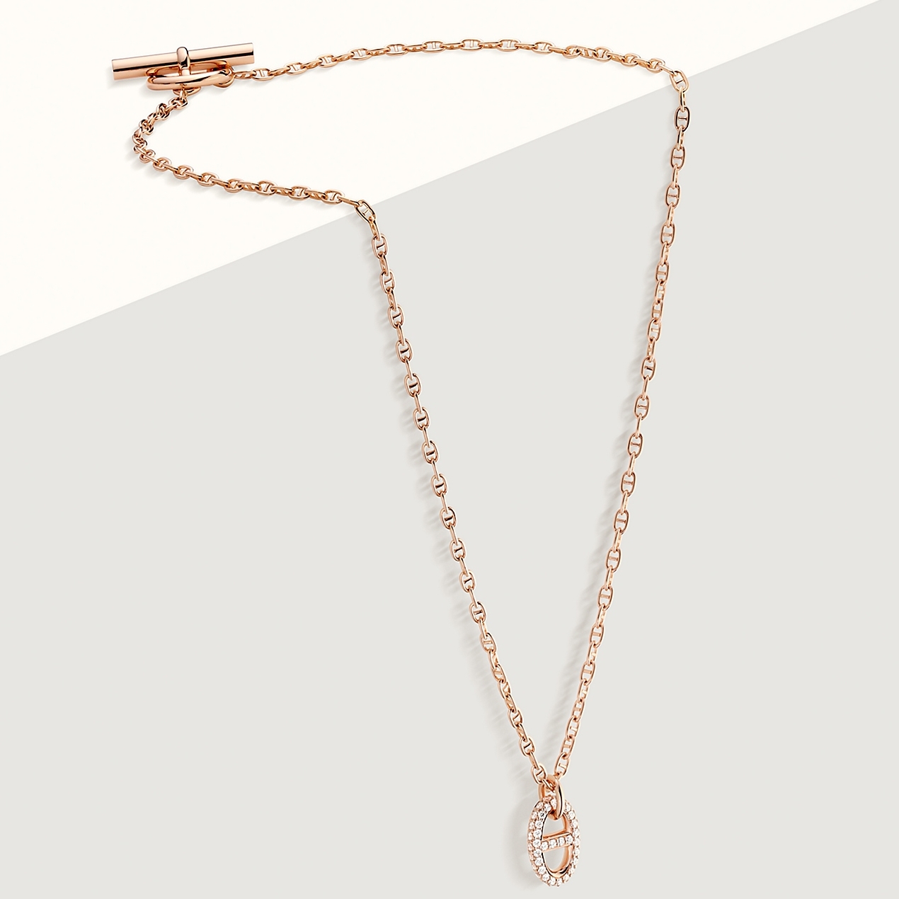 Hermes Pig Nose Pendant Necklace - Original Replica Club