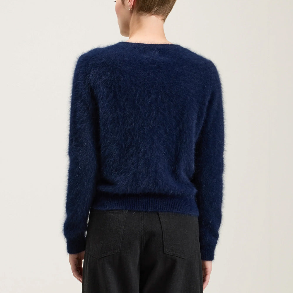 Bellerose - Pull en angora Datti - Marine