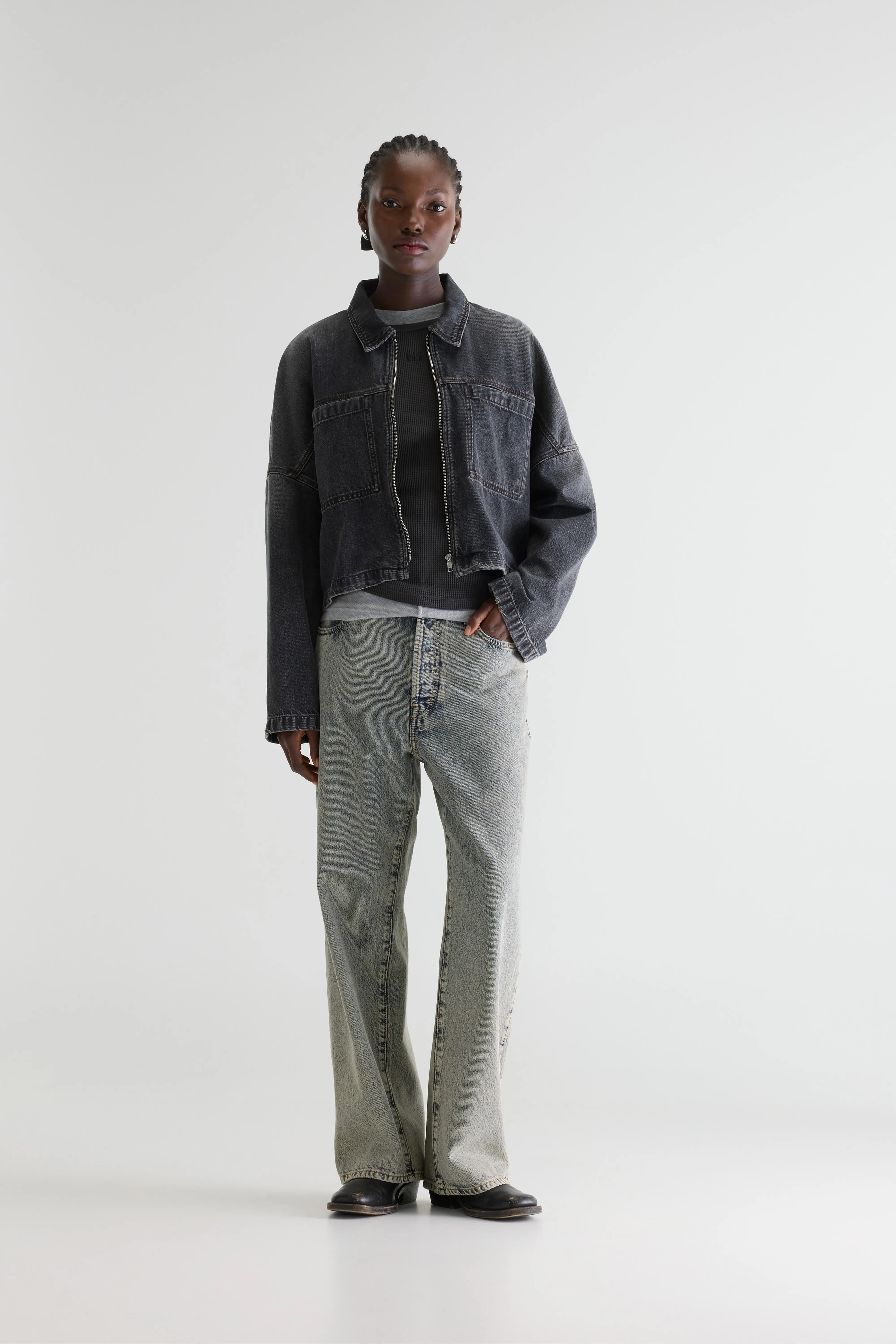 Bellerose Gayli denim jacket (261 / W / BLACK STONE)