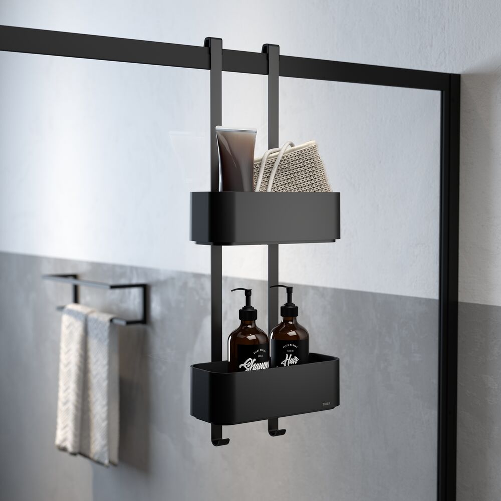 Tiger 2-Store Doucherek - Zwart