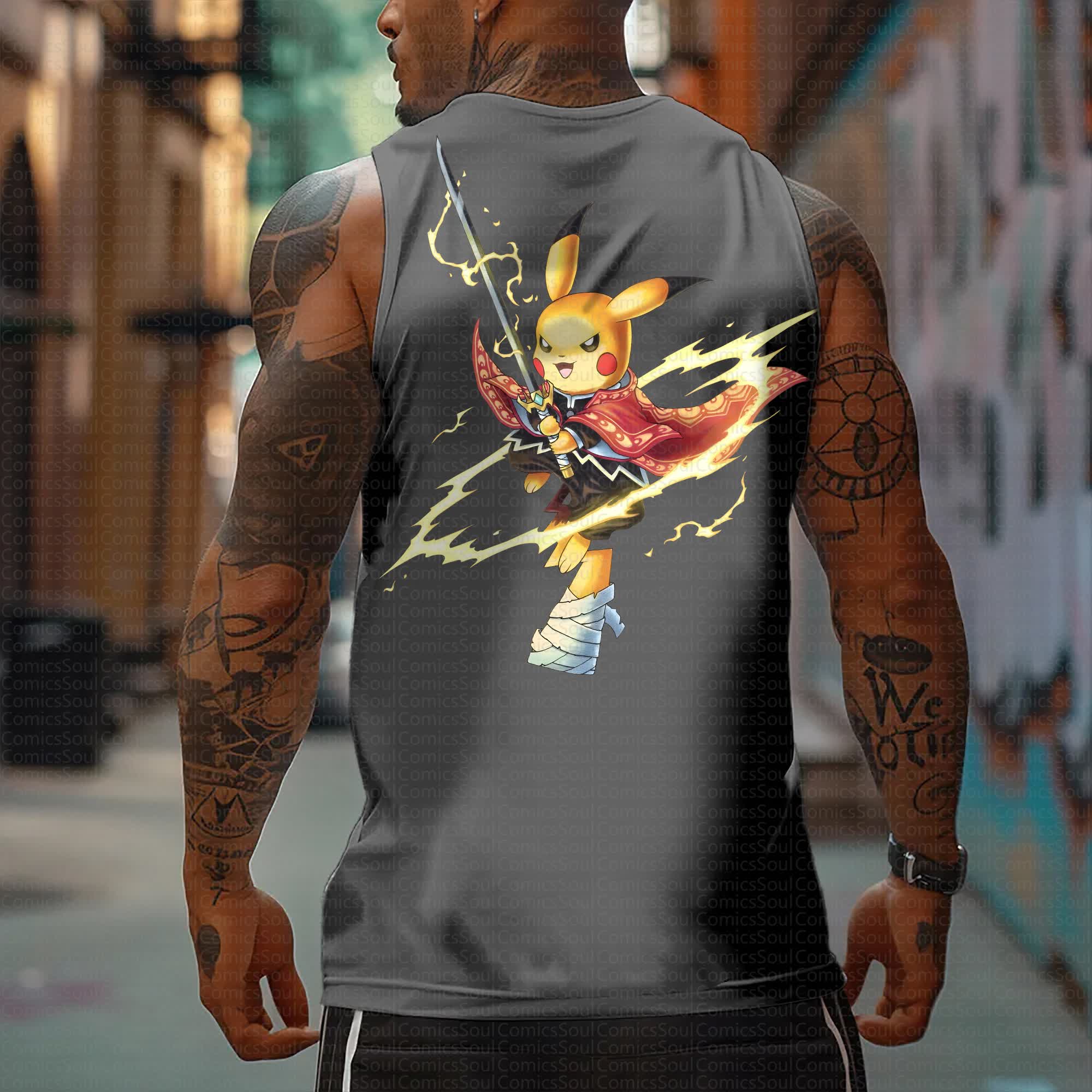 Unisex “Comicssoul” Casual Anime  Tank Top