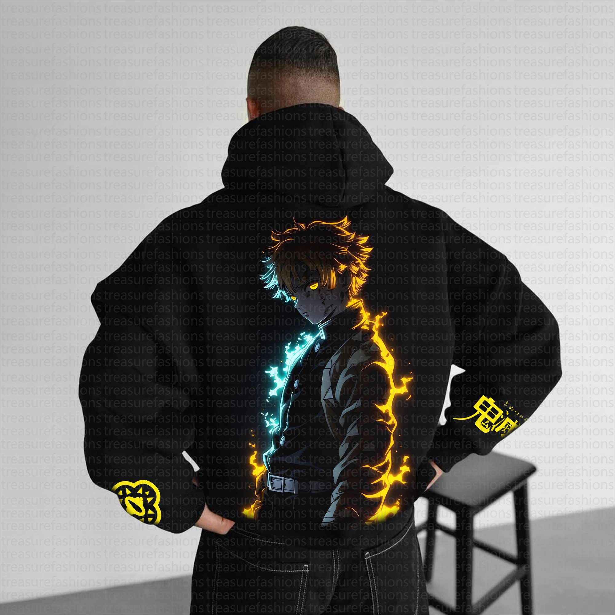 Unisex “Comicssoul” Graphic Streetwear Vintage Hoodie