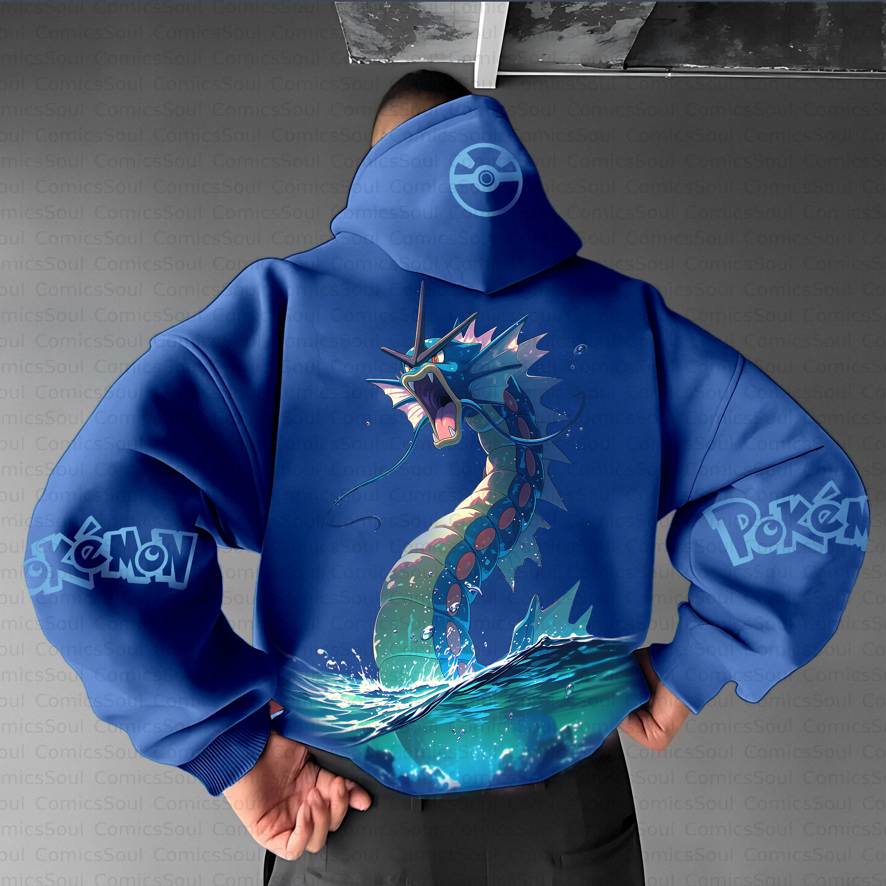 Unisex Anime Inspired Vintage Plush Hoodie