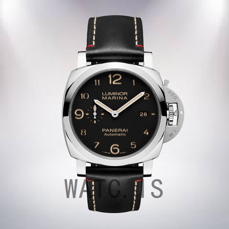 Panerai Luminor Marina Men's PAM00910 44mm Leather Strap
