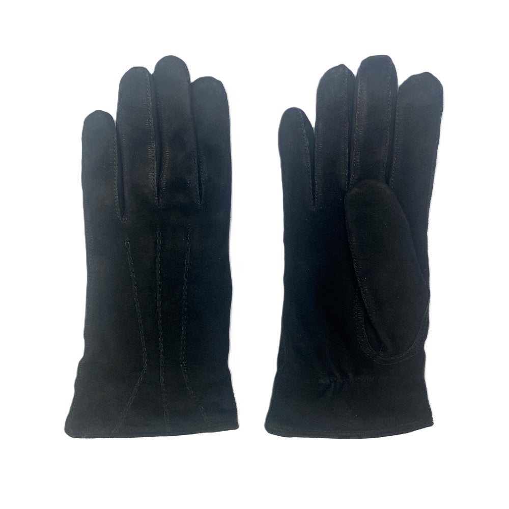 Milona - Gants Agneau Suède - Noir
