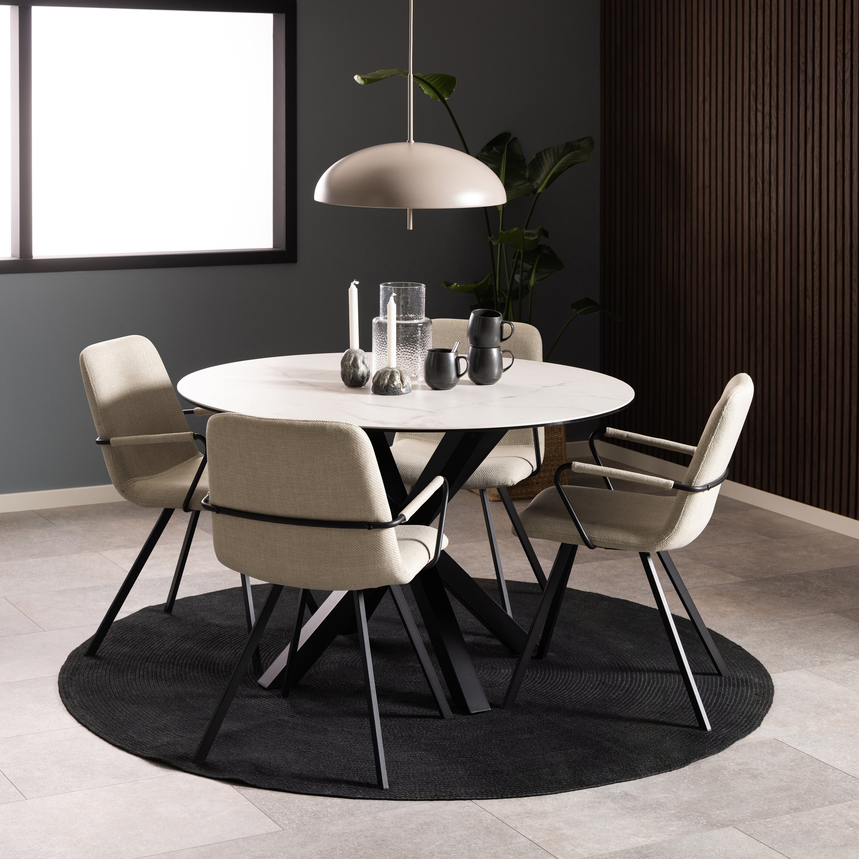 Blokker basic Business Eetkamerstoel - Beige