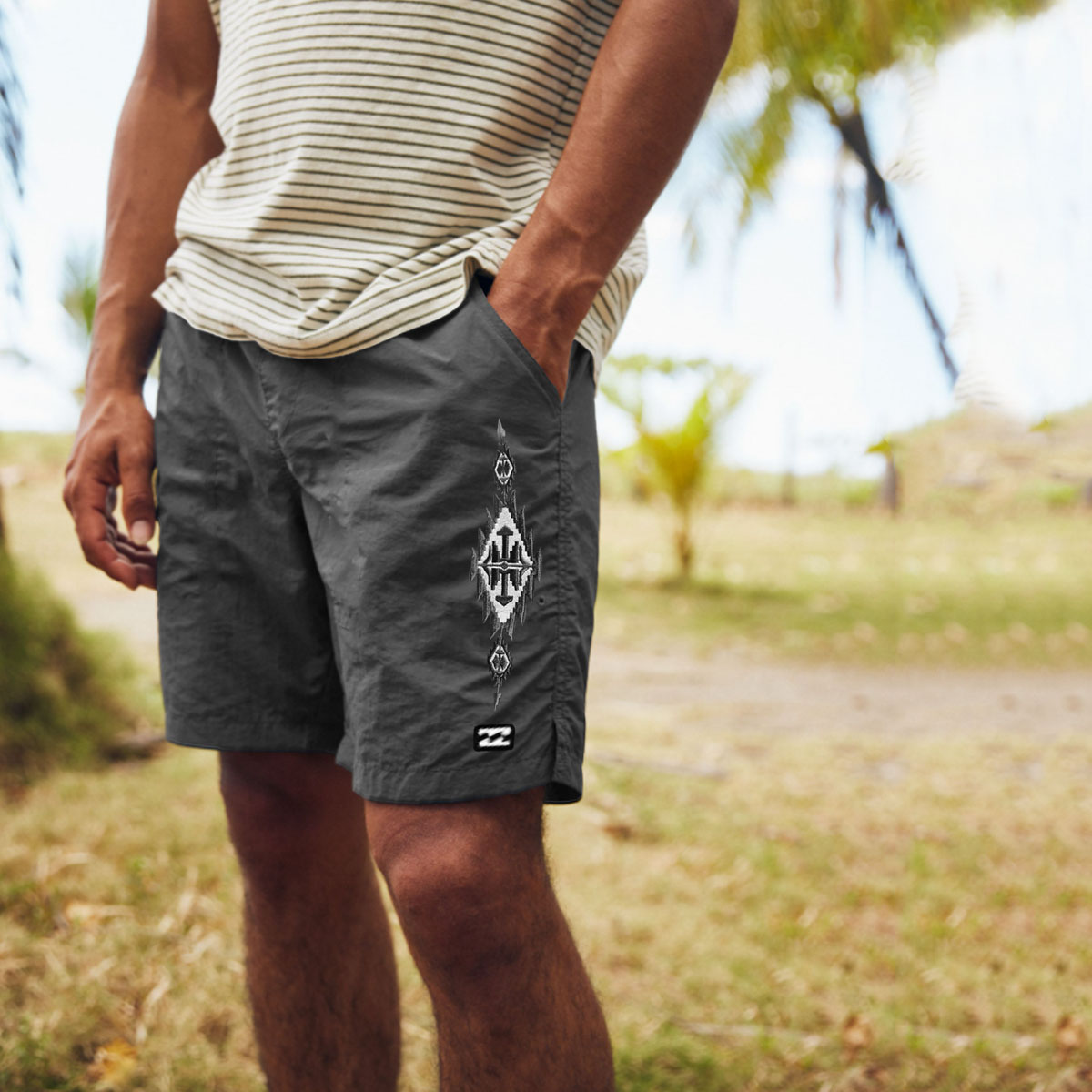 Unisex Vintage Holiday Surf Shorts