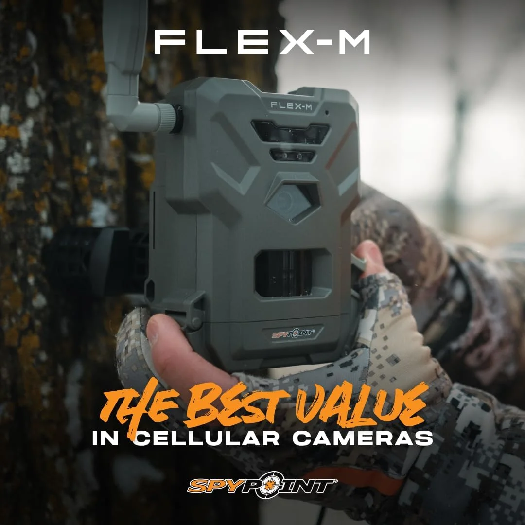 SPYPOINT Flex-m Twin Pack Cellular Trail Camera -C Hunting Trail Monitor with GPS, Night Vision, Dual-Sim LTE, IP65 Water-Resistant - Image 8