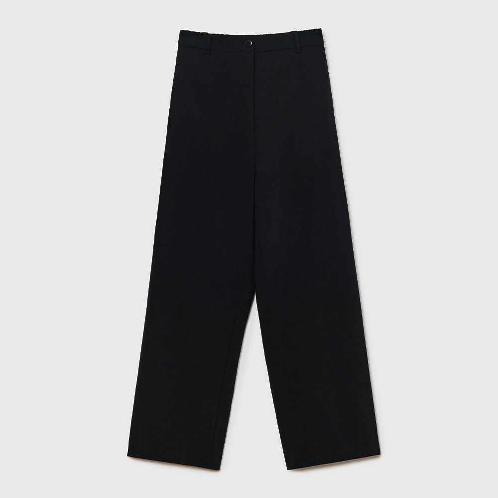 Cordera - Pantalon Wide Leg - Noir