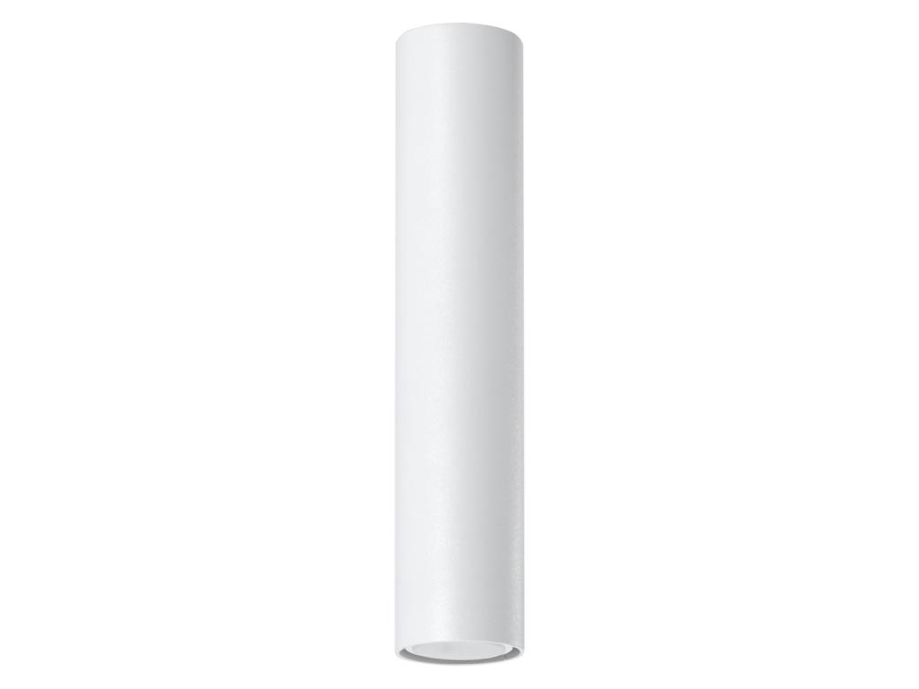 Lámparas de techo Lagos moderno de acero - 1 fuentes luminosas - L.6 x A.30 cm - blanco