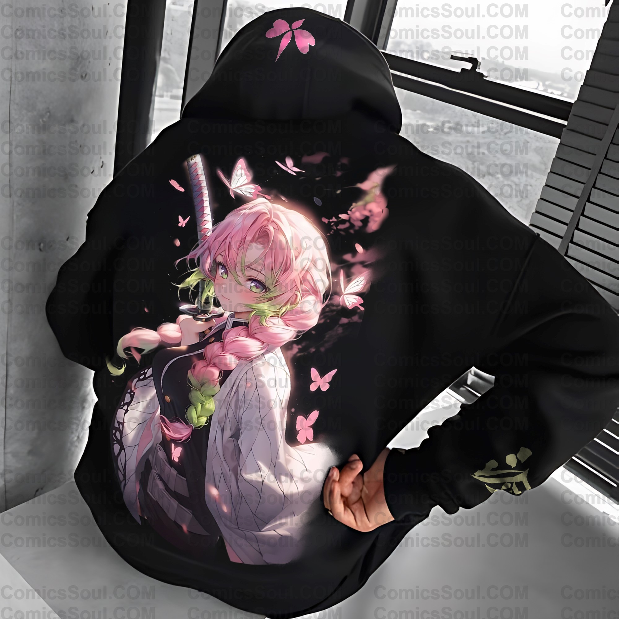 Unisex “ Comicssoul   ” Graphic Streetwear Vintage Hoodie
