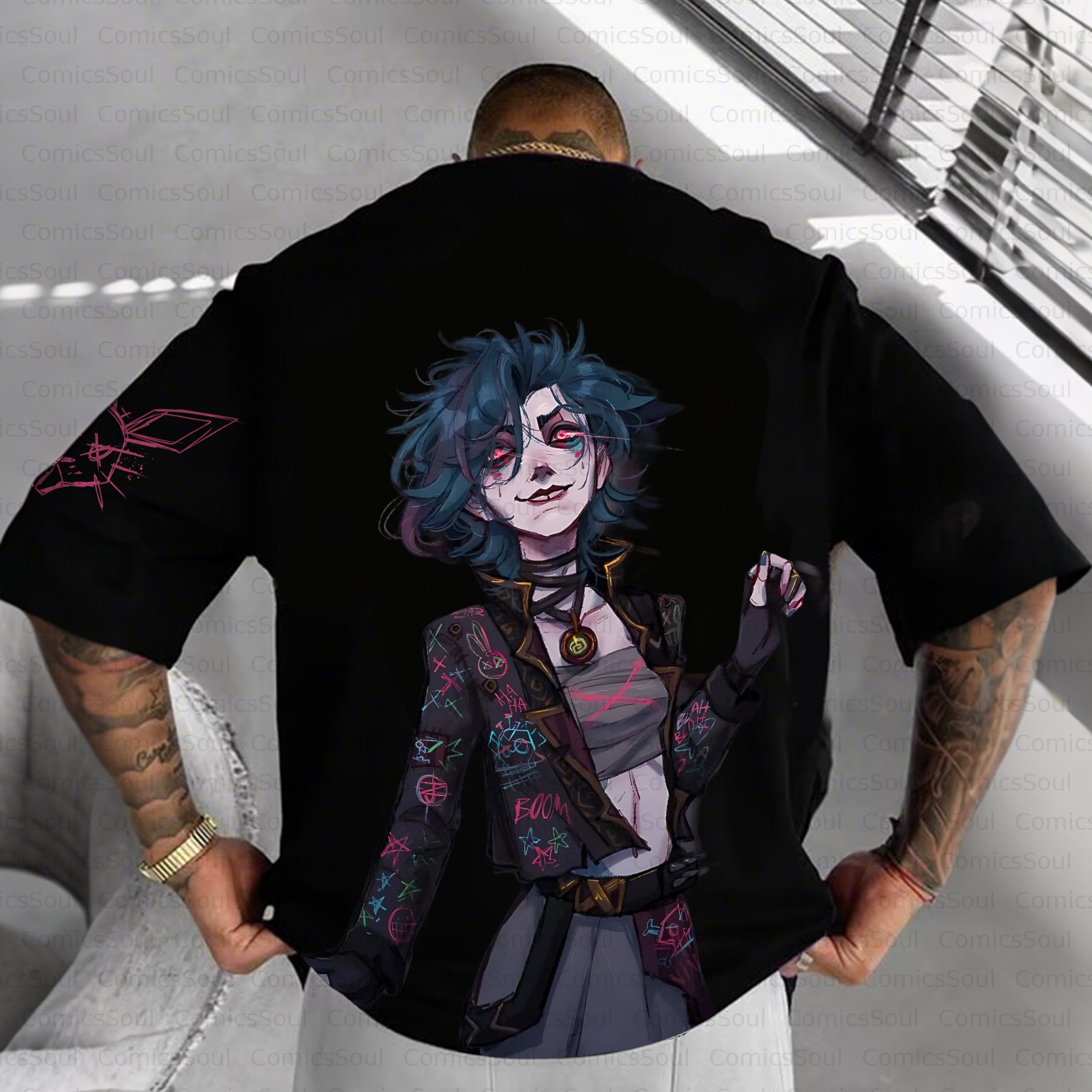 Unisex Anime Inspired Vintage T-Shirt
