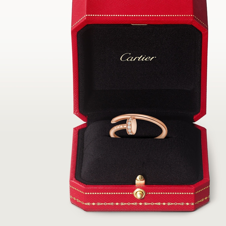 Replicate Juste un Clou ring, small model, diamonds(1:1 replica) - Original Replica Club