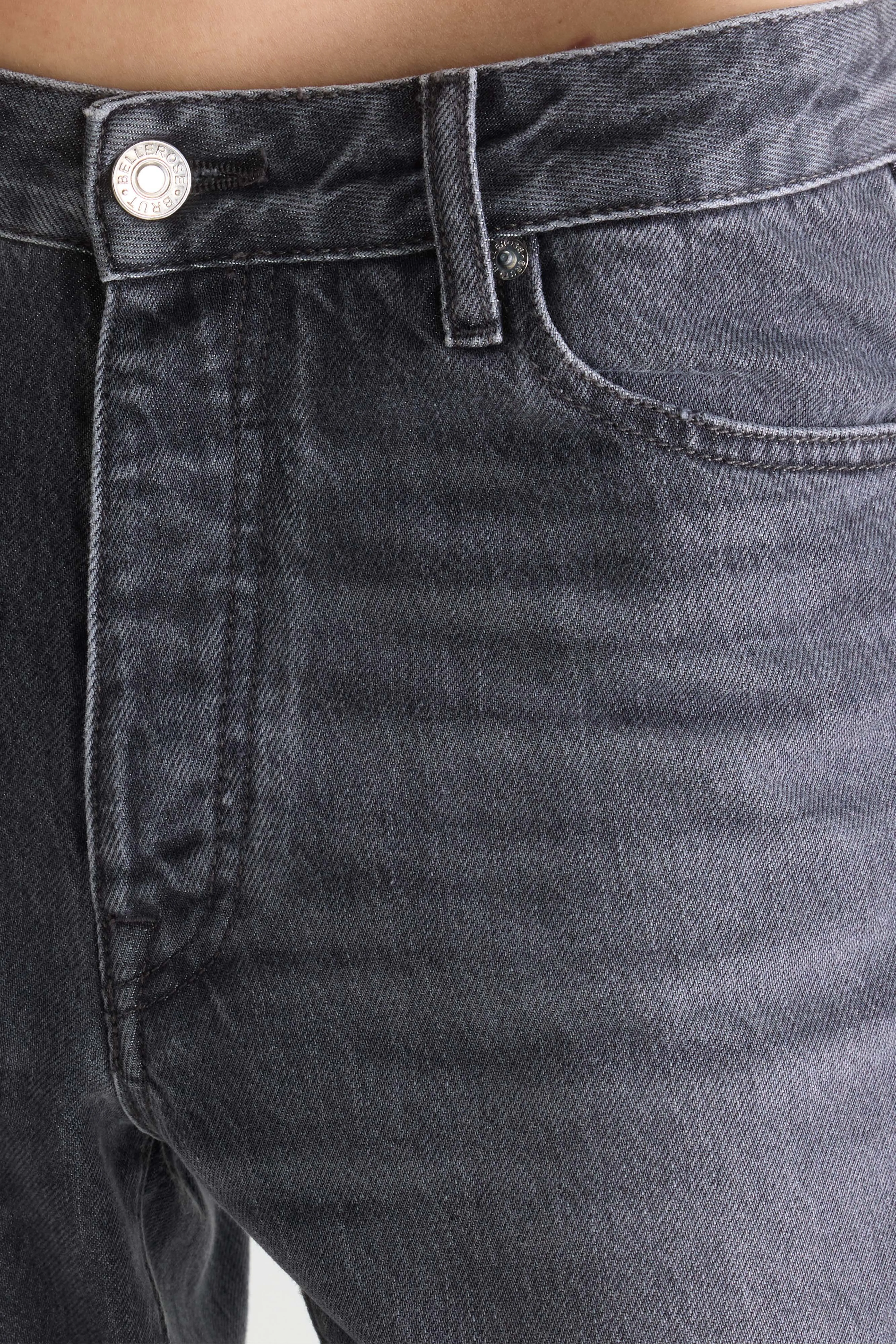 Bellerose Denim N. 34 - Regular black jeans (242 / W / USED BLACK)