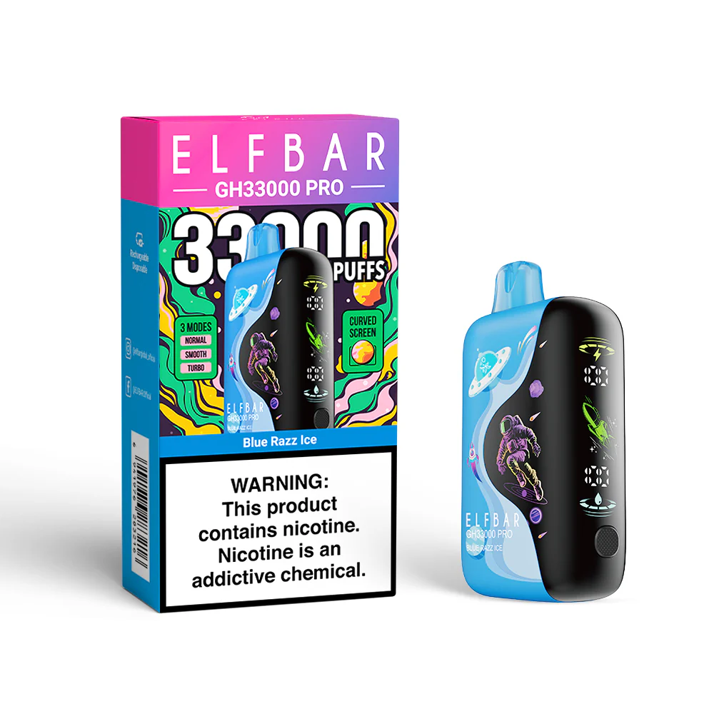 ELFBAR GH33000 PRO újratölthető eldobható e-cigaretta (minden íz)