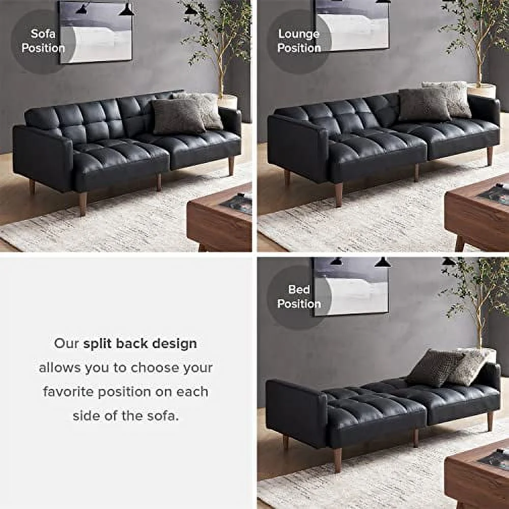 Mopio Aaron Futon Sofa Bed Old Rosa - Image 24