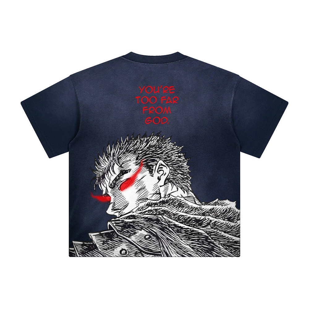 Unisex Vintage T-shirt丨Berserk TeeThreads Sustain the Scene with Custom Apparel