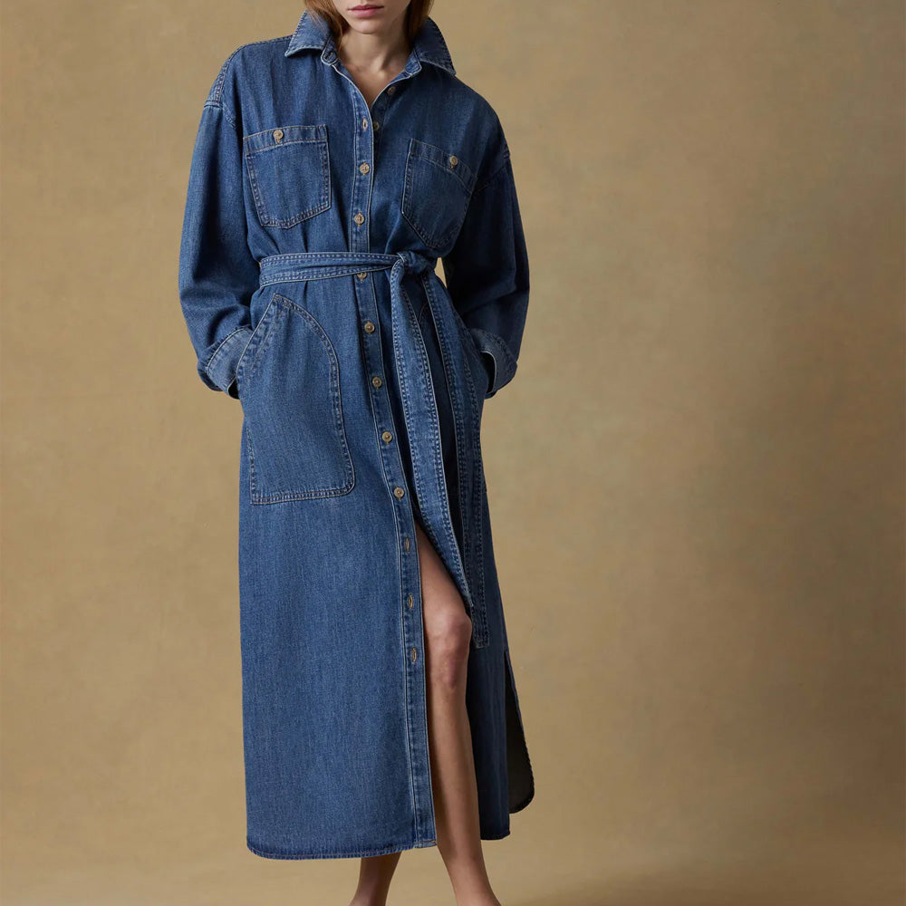 Faherty - Robe Sunfair Denim Cleo - Beacon Hill Wash