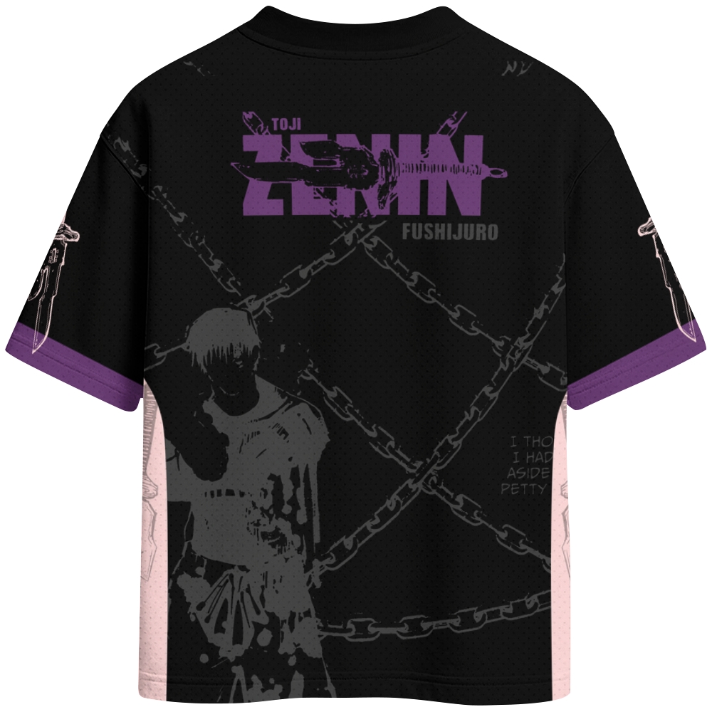 Jujutsu Kaisen Crew Neck Football Jersey