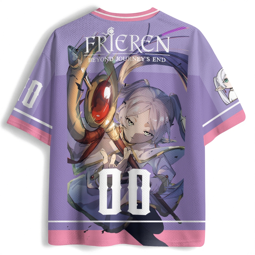 Frieren Anime Football Jersey