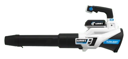 HART 40-Volt Cordless SUPERCHARGE Brushless 650 CFM Blower (1) 5.0 Ah Lithium Ion Battery