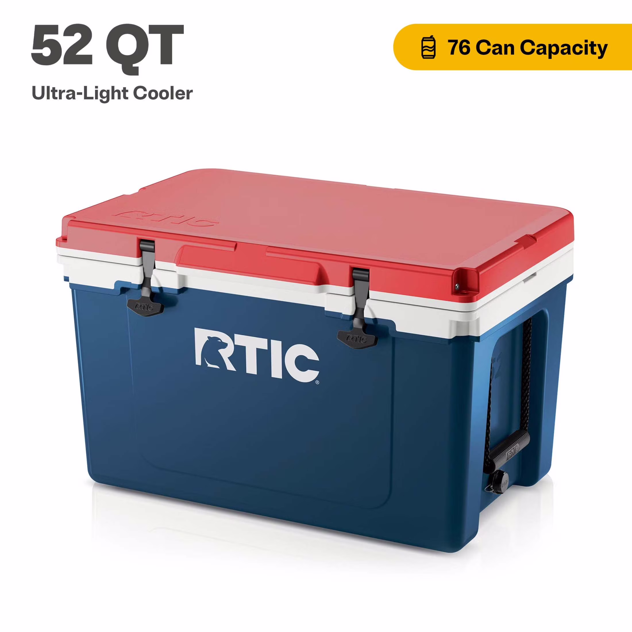 RTIC 52 QT Ultra-Light Hard-Sided Ice Chest Cooler, Fits 76 Cans, Trailblazer - Image 15