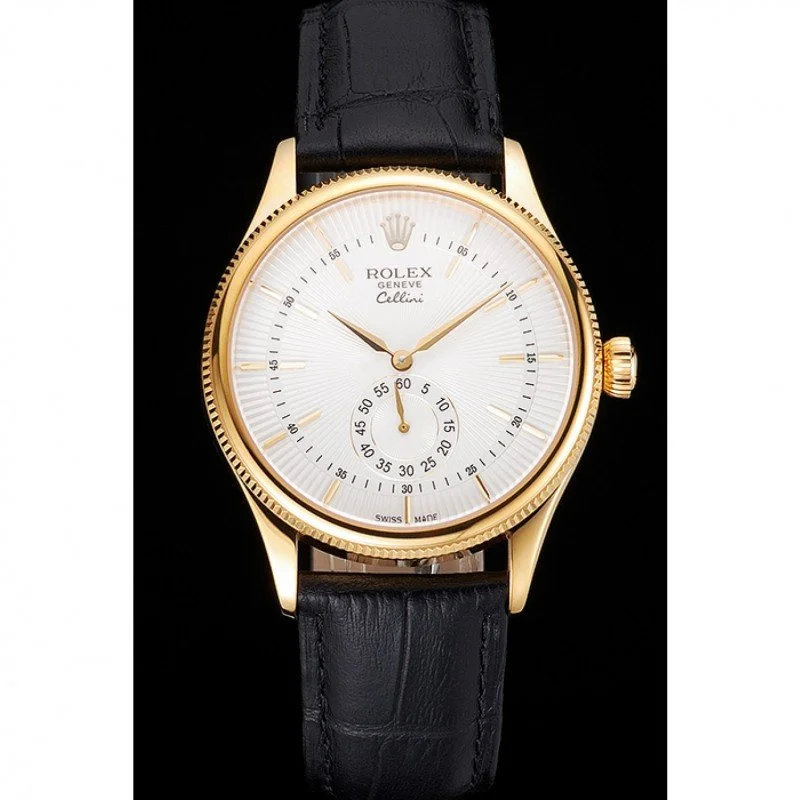 Superclone Rolex Cellini 38mm White Dial REP016810