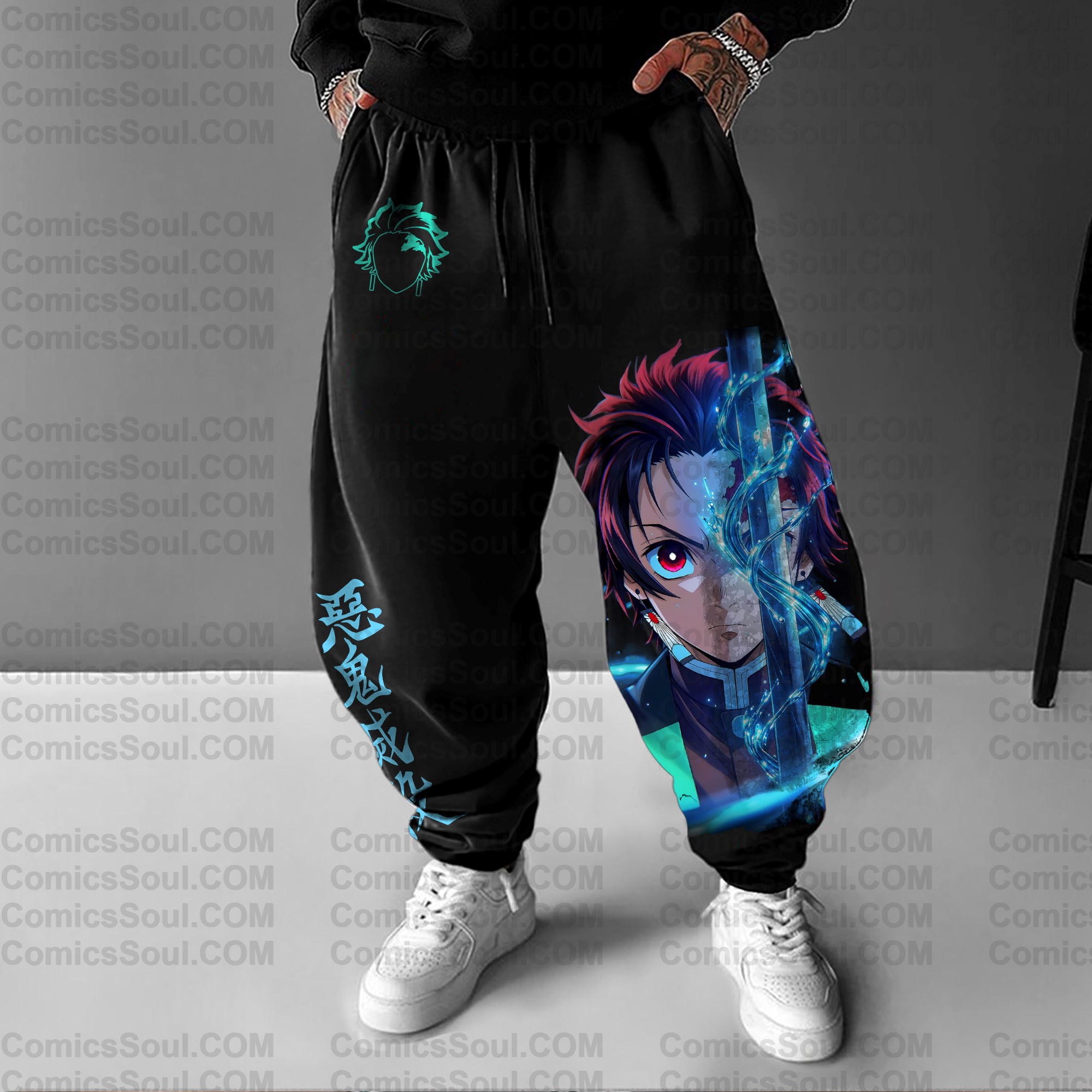 Unisex Anime Inspired Vintage Pants| KNY