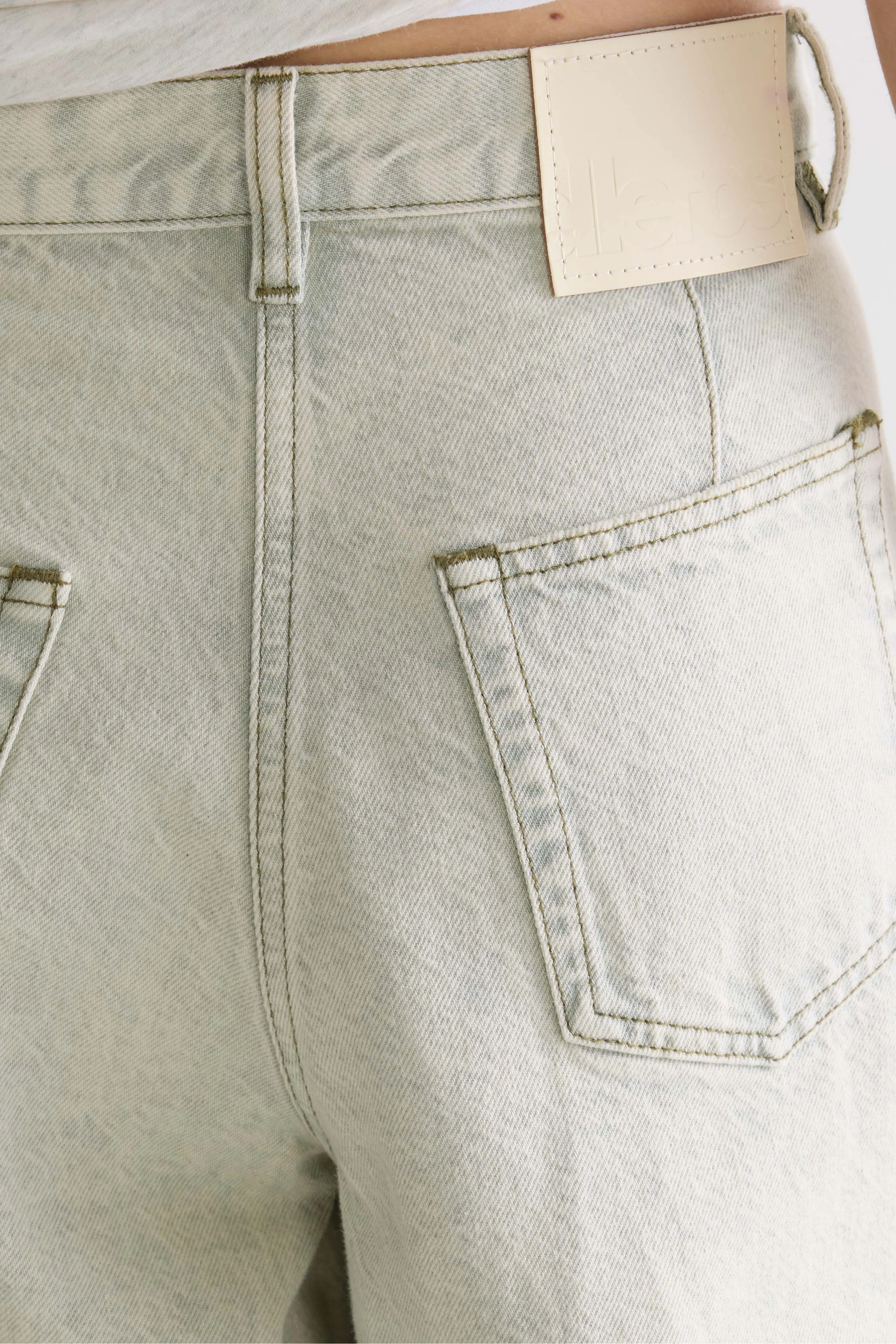 Bellerose Denim N. 74 - super-wide jeans (261 / W / JADEITE)