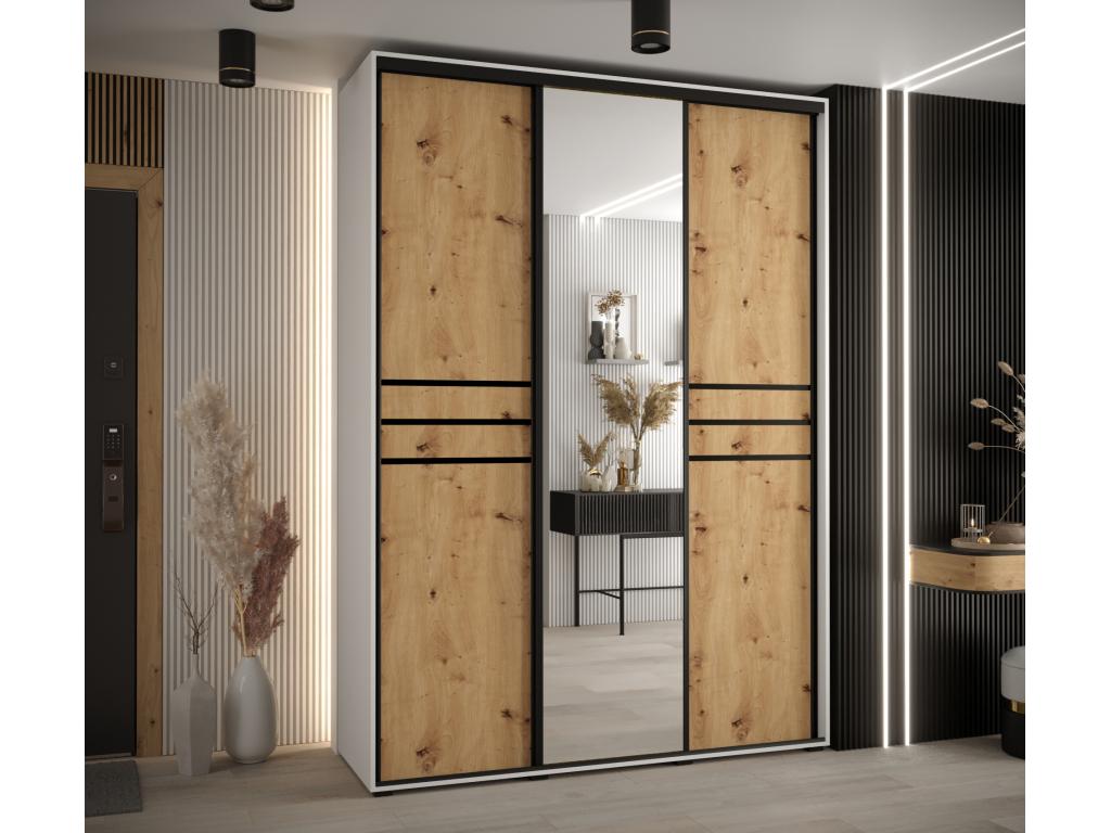 ARMARIO CON PUERTAS BATIENTES 235 - 2/180/60 3 puertas