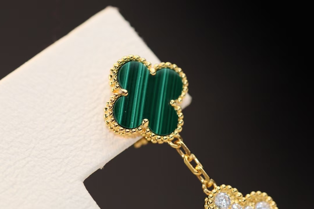 VCA Magic Alhambra Earrings 3 Motifs - Original Replica Club