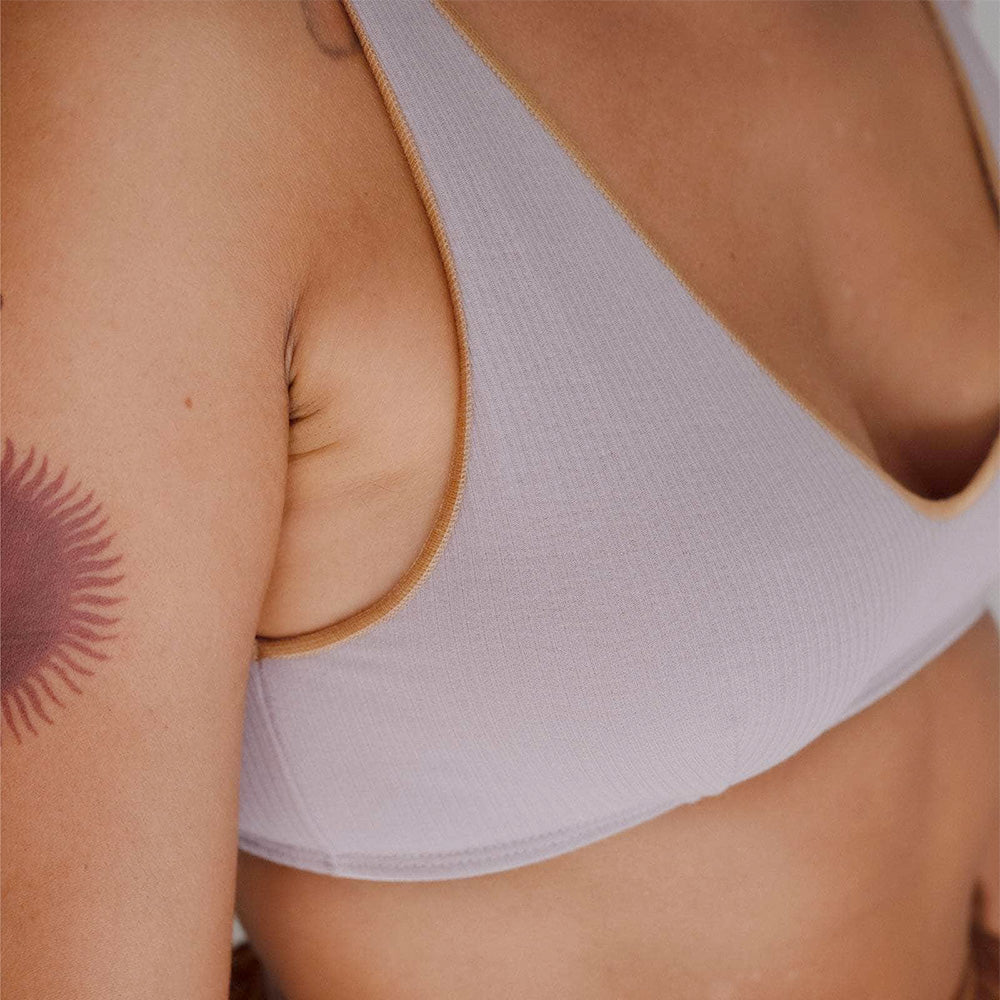 Baserange - Soutien Gorge Pam - Verbe Purple