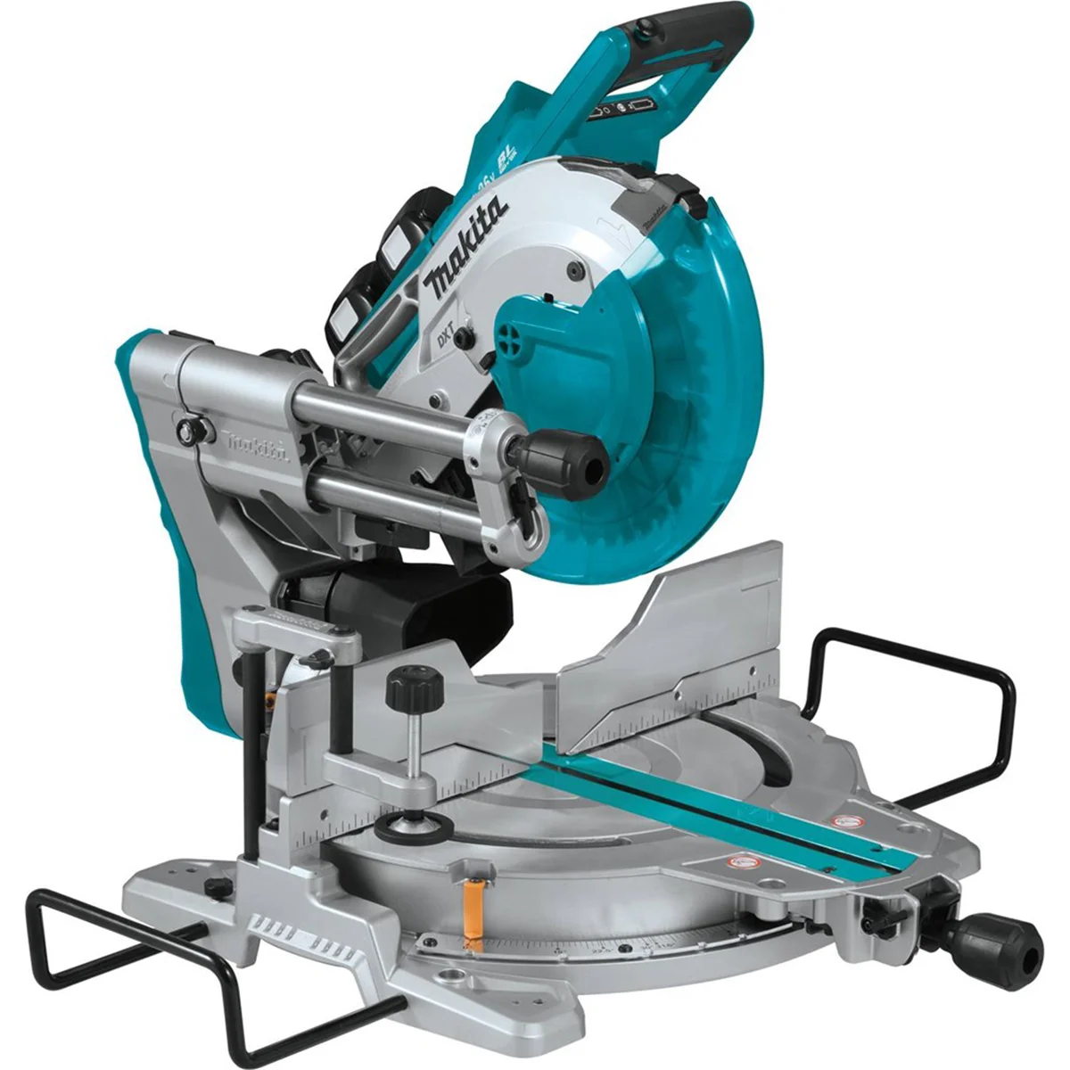 Makita X2 LXT Brushless Cordless Dual Bevel Sliding Compound Miter Saw w/ Laser - Image 2