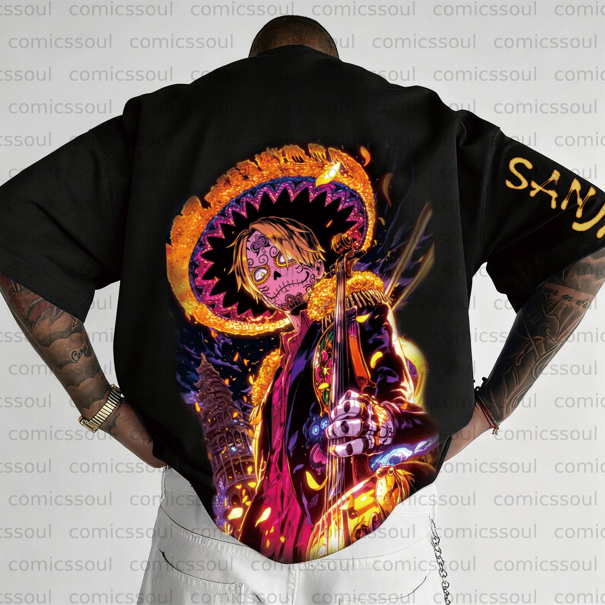 Unisex Anime Inspired Vintage T-Shirt