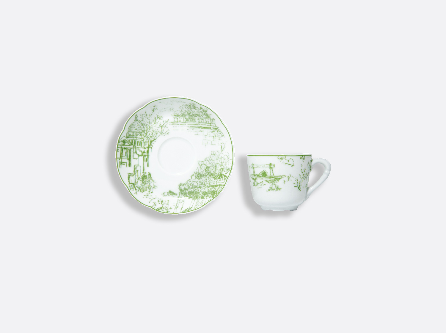 Coffret de tasses & soucoupes expresso 6 cl