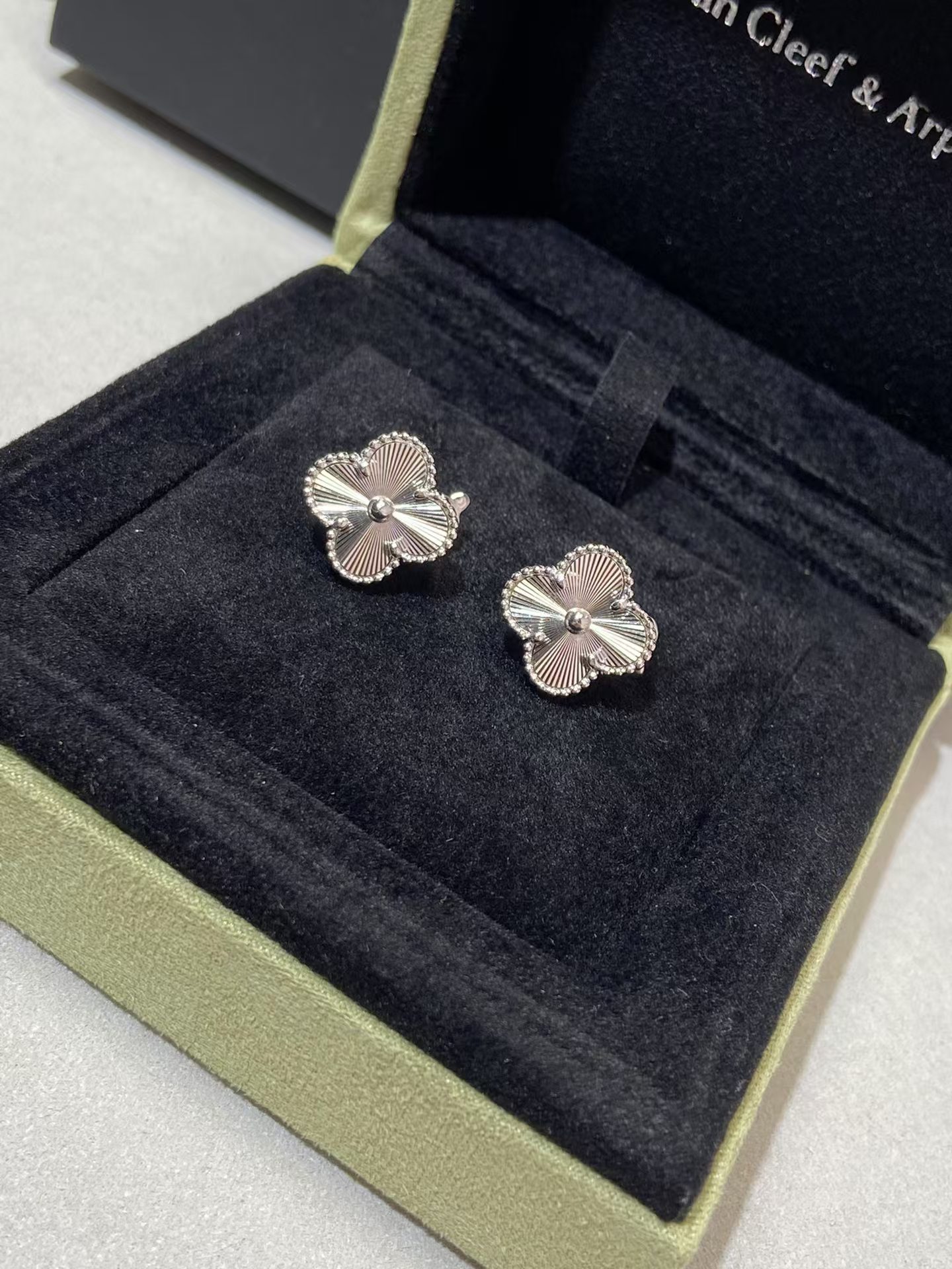 VCA Vintage Alhambra Earrings - Original Replica Club
