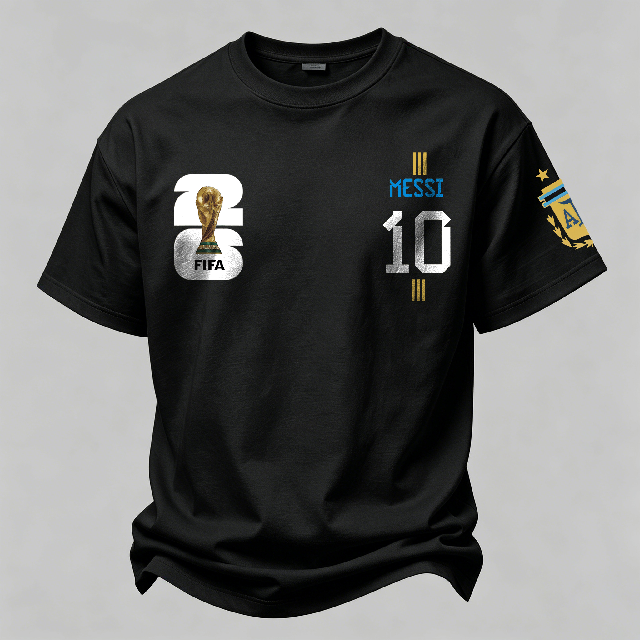 No 10 Legend Kiss Trophy Printed Oversized Unisex T-shirt