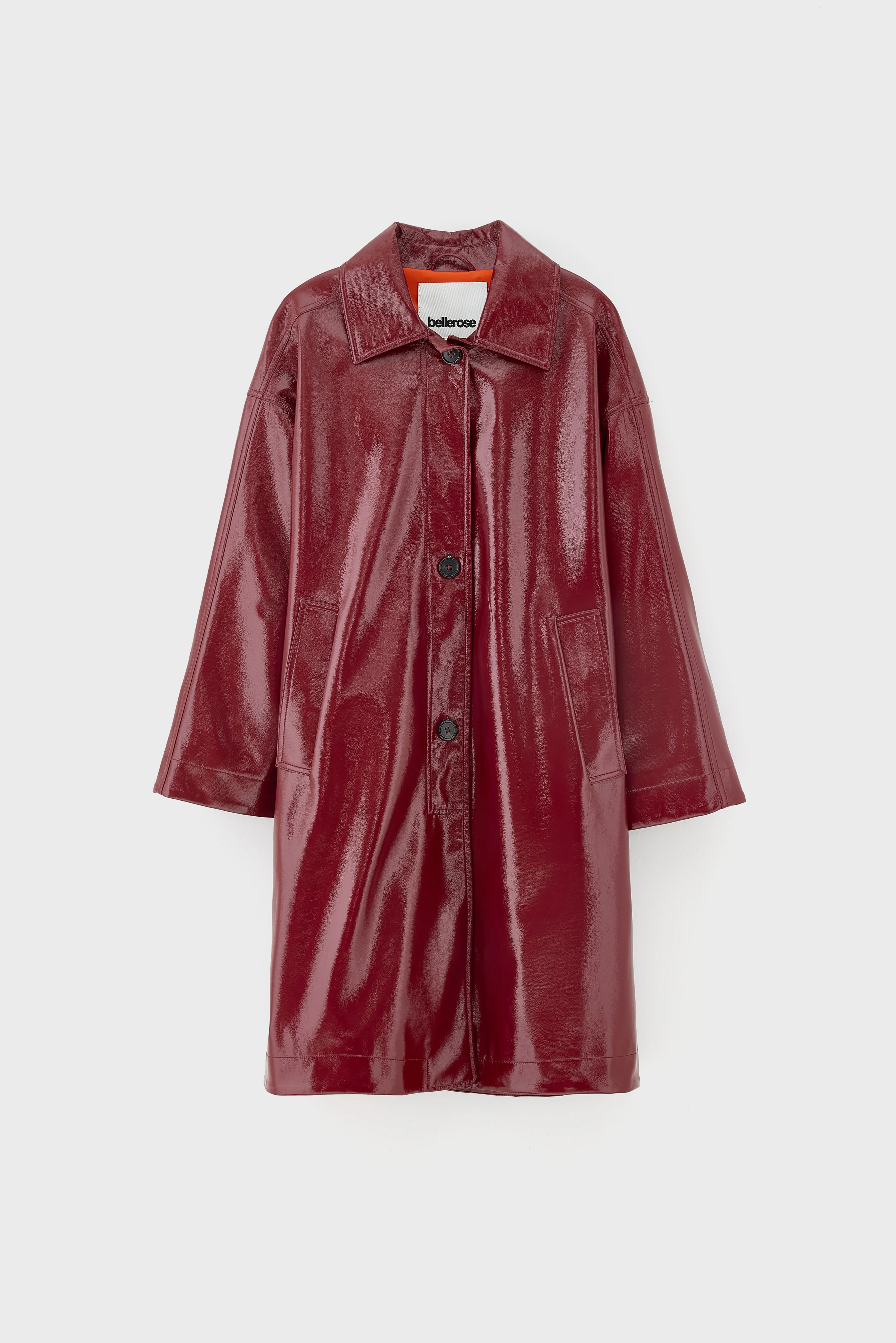 Bellerose Jana vinyl coat (261 / W / CERISE)