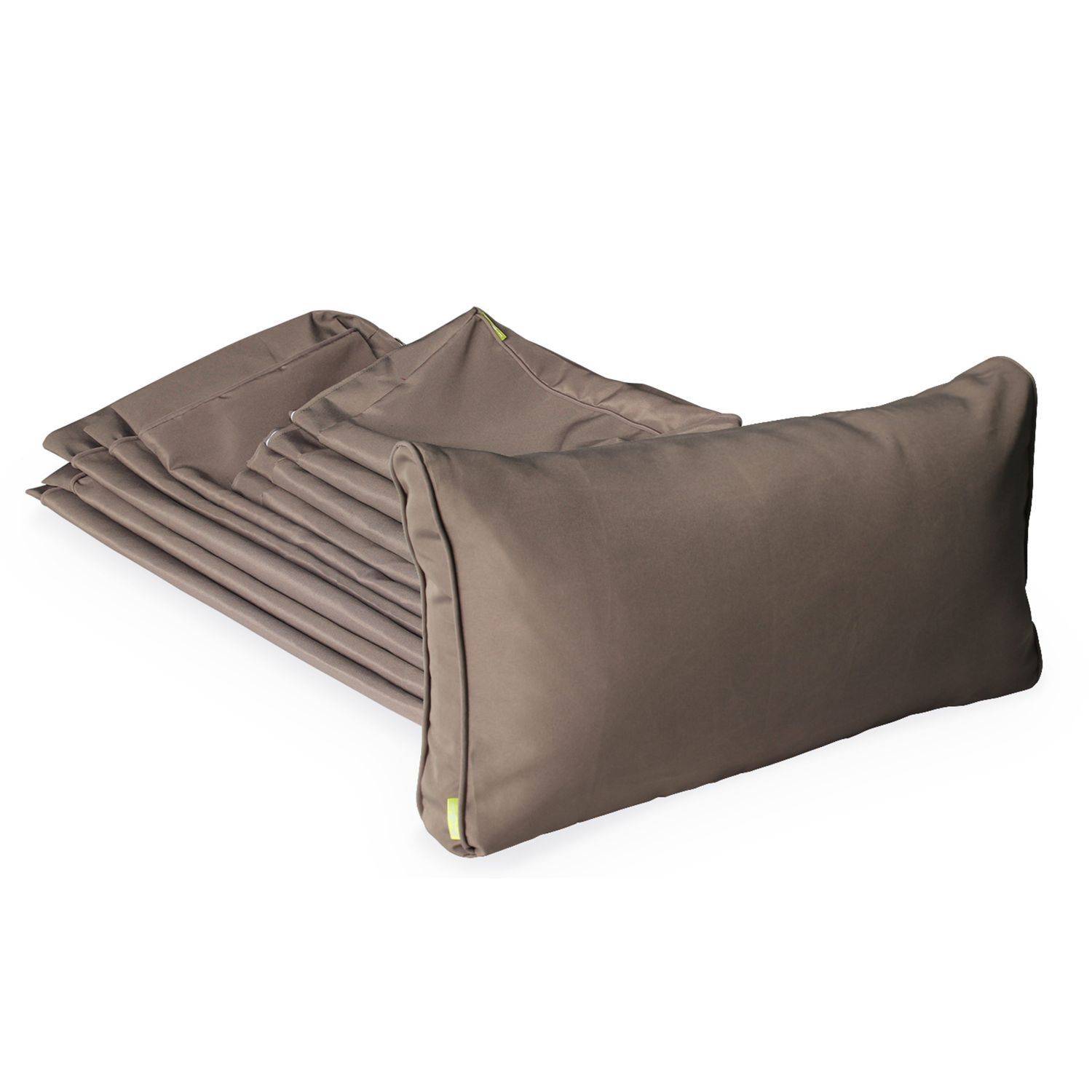 Milano - Fundas de cojín para conjunto de jardín