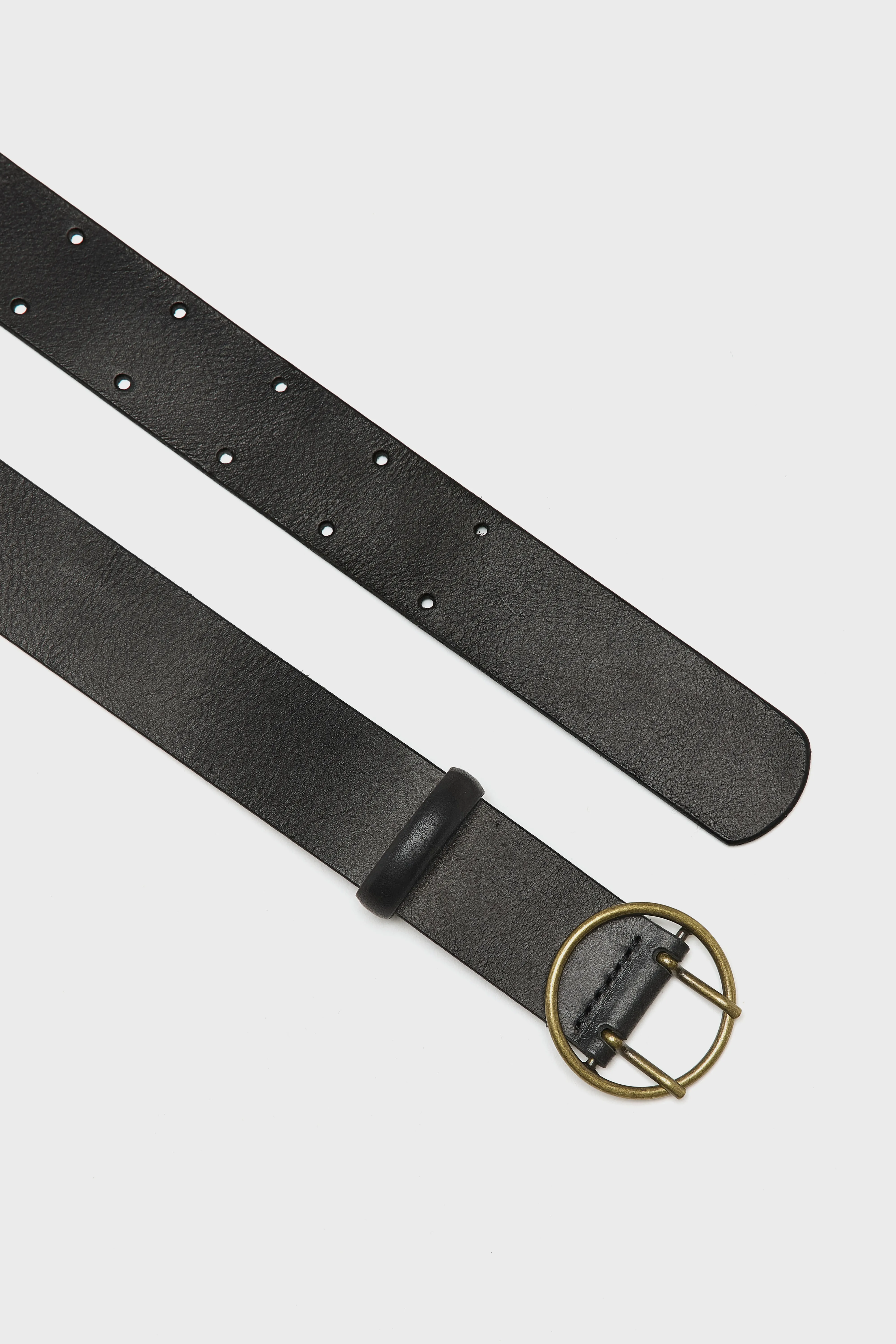 Bellerose Selya black leather belt (251 / W / BLACK)
