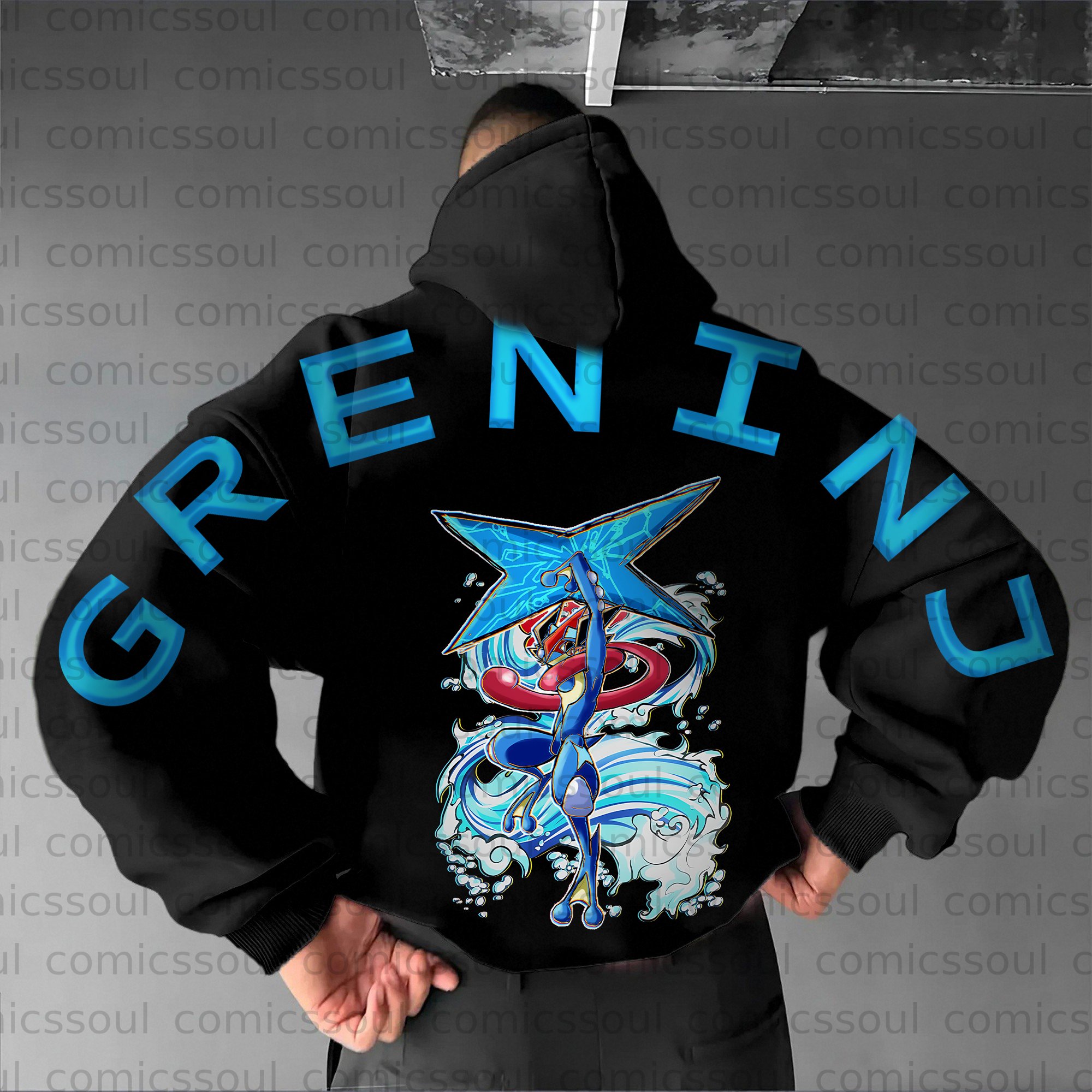 Unisex Anime Graphic Streetwear Vintage Plush Hoodie