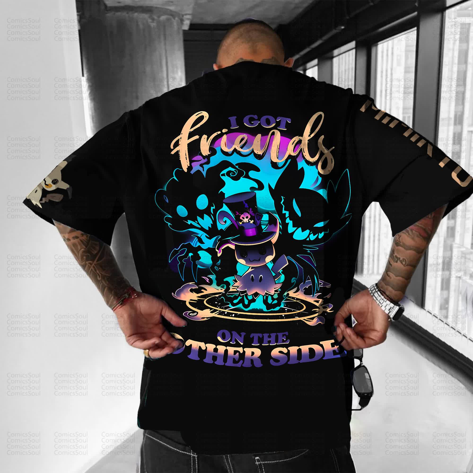 Unisex Anime Inspired Vintage T-Shirt丨Comicssoul