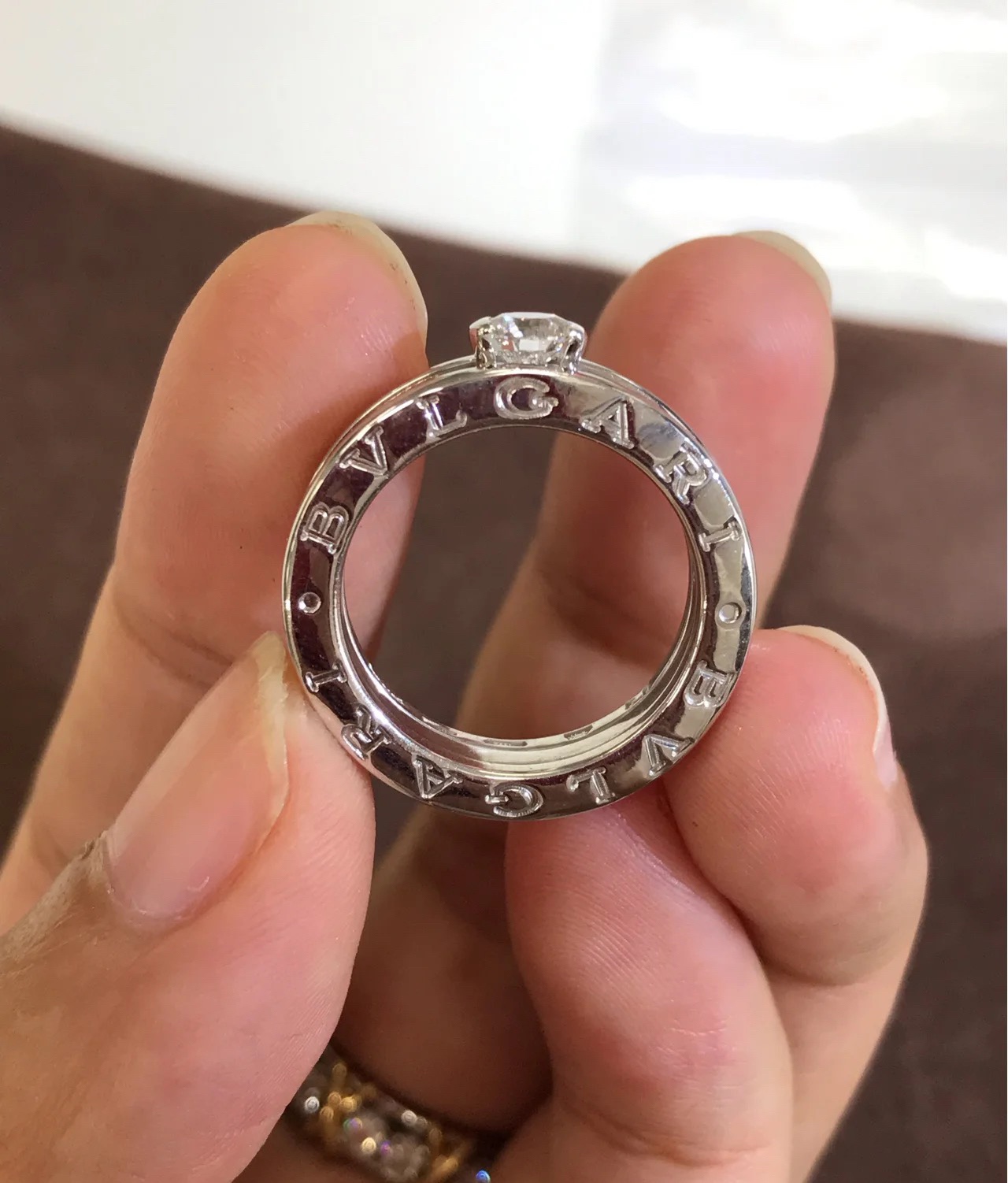 Bvlgari Diamond 2 in 1 B.zero1 Ring - Original Replica Club